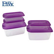 Easylock BPA free microwave plastic crisper with vent